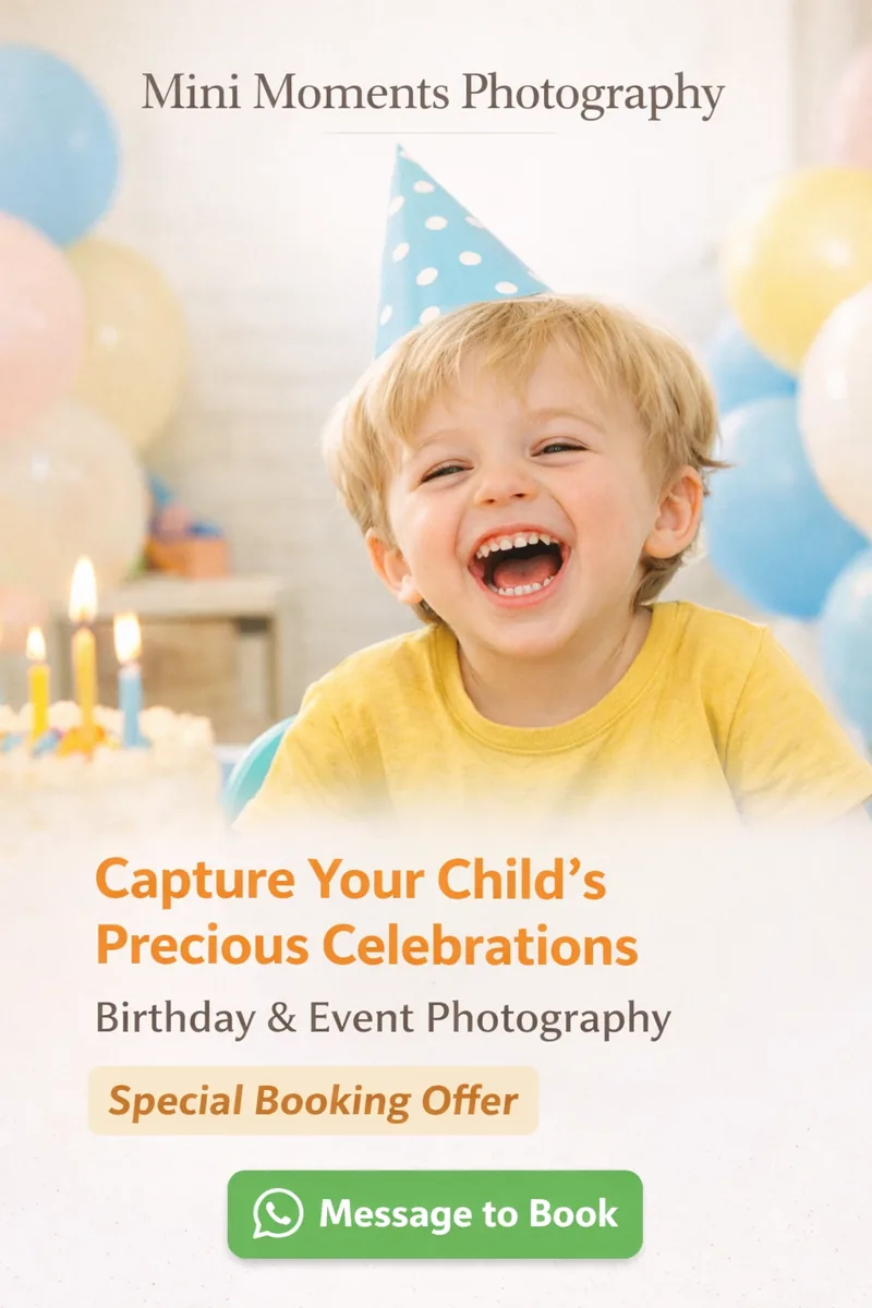 Kid with party hat